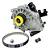 Bomba Água Audi A3 A4 A5 Q3 Q5 Tt Vw Fisca Jetta 06H121026DR 06H121008F 06H121026 - Imagem 1