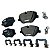 Jogo Pastilha Freio Dianteiro Bmw X1 34108852291 2669501 34106897141 TEXTAR - Imagem 5