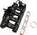Coletor Admissão Audi A3 A4 Q3 Volkswagen Jetta Tiguan 2.0 Tfsi 06J133201BH 177035 06J133201BE 06J133201G ORIGINAL - Imagem 4