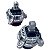 Par Coxim Motor Bmw 528i 550i M5 650i M6 750i 22117935149 22116785601 22116860009 22116780263 FEBI - Imagem 4