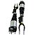 Par Amortecedor Completo Dianteiro Mercedes ML250 ML350 ML400 ML500 ML550 A1663206713 A1663201313 A1663205166 - Imagem 1