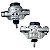 Par Coxim Motor Land Rover Range Rover Sport LR123907 LR057632 LR057721 ORIGINAL - Imagem 2