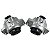 Par Coxim Suporte Motor Land Rover Velar LR141387 181513 LR133316 LR117098 ORIGINAL - Imagem 3