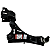 Bandeja Suspensao Dianteira LE Discovery Sport LR086108 LR060047 J9C13932 ORIGINAL - Imagem 1