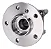 Par Cubo Roda Dianteira Bmw M135i X1 X2 I3 I8 Mini Cooper 31206874443 - Imagem 2