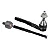 Barra Direção Axial Dianteira Mercedes C300 E250 E300 2015 2016 2017 2018 2019 2020 2021 2022 2023 ´2024 2025 2026 2054600705 FEBI - Imagem 2