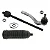 Kit Terminal Axial Dianteiro Ld Mercedes Slk200 Slk250 Slk300 Slk350 A2043301003S4 - Imagem 2
