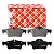 Pastilha Freio Traseiro Mercedes S350 S400 S500 S600 Cls400 Cls500 A0074201020 - Imagem 1