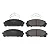 Pastilha Freio Dianteira Toyota Rav 4 2012 2013 2014 2015 2016 04465-48170 - Imagem 2