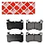 Pastilha Freio Dianteira Defender Discovery 5 Range Rover 4 LR110084 - Imagem 2