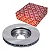 Par Disco Freio Dianteiro Volvo 31302573 31341644 V40 V50 2007 2008 2009 2010 2011 2012 2013 2015 2014 2016 2017 2018 2019 FEBI - Imagem 3
