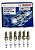 Jogo 06 Velas Ignição Porsche 911 718 Boxster Cayman 982 99917015490 - Imagem 3