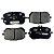 Pastilha Freio Dianteira Mercedes A180 A200 Gla200 Glb200 A0004207100 - Imagem 4