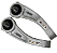 Par Bieletas Dianteiras Mercedes Glc200 Glc250 Glc400 Cls220 Cls300 Cls400 A2053230817 A2053230717 - Imagem 4