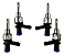 Kit Bico Injetor Mercedes C180 C200 C250 2012 2013 2014 2015 A2710781123 - Imagem 3