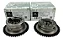 Par Polia Comando Variável Mercedes A200 A250 B200 C180 A45 A2700506100 A2700506200 - Imagem 1
