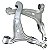 Par Bandeja Dianteira Mercedes Gle350 Gle450 Gls450 Gle35 A1673300700 - Imagem 2