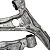 Par Braço Bandeja Suspensão Dianteira Mercedes Original A2473300500 A2473307502 - Imagem 3