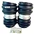 Par Bolsa Ar Traseira Range Rover Velar 2018 2019 2020 2021 LR090654 LR090653 - Imagem 1