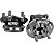 Par Cubo Rolamento Roda Dianteira Land Rover Velar Jaguar F-Pace LR171869 LR126299 LR141977 T4A35043 T4A38955 T4A47335 T4A49480 - Imagem 1