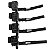 Kit 4 Bobinas Ignição Motor Mercedes C200 C300 GLC300 2021 2022 2023 2024 2025 2026 A2549060500 A2549060400 A2549061400 - Imagem 1