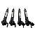 Kit 4 Bicos Injetores Combustível Land Rover Discovery Sport Velar Jaguar 2.0 Diesel LR139693 LR176597 BOSCH - Imagem 3