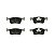 PASTILHA DIANTEIRA BREMBO BMW 320I P06070N BREMBO 2011 Á 2019 - Imagem 2