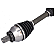 Eixo Transmissão Dianteiro LD Land Rover Freelander LR062661 2006 2007 2008 2009 2010 2011 2012 2013 2014 2015 FEBI - Imagem 2