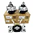 Kit Coxim Motor Câmbio Bmw 320i 325i 330i G20 2019 2020 2021 2022 2023 22117581617 22117581618 22322724368 - Imagem 1