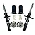 Kit Amortecedor Dianteiro Bmw X3 X4 2017 2018 2019 2020 2021 2023 2024 2025 2026 31316871779 31316895497 31316871787 - Imagem 1