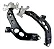 Par Bandejas Dianteira Bmw X1 F48 2014 2015 2016 2017 2018 2019 2020 2021 2022 2023 2024 2025 31126879844 - Imagem 1