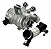 Kit Bomba Àgua Tubo Mercedes C180 C200 C250 C300 E250 E300 GLC250 SLC300 SLK300 2013 2014 2015 2016 2017 2018 2019 2020 2021 2022 2023 2742000256 A2742000207 - Imagem 4