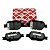 Pastilha Freio Dianteiro Toyota MIRAI PRIUS RAV 4 2006 2007 2008 2009 2010 2011 2012 2013 2014 044652B040 FEBI - Imagem 2