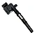 Bobina Ignição Motor Mercedes GLC300 GLC400 GLE400 2023 2024 2025 A2549060500 - Imagem 1