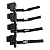 Kit 4 Bobinas Ignição Motor Mercedes GLC300 GLC400 GLE400 2023 2024 2025 A2549060500 - Imagem 1