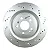 Par Disco Freio Traseiro Mercedes CLA45 GLA35 GLA35 GLA45 GLB35 AMG 2019 2020 2021 2022 2023 2024 2025 A2474230400 - Imagem 2