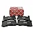 Jogo Pastilha Freio Dianteiro Mercedes GLE450 GLS450 GLS600 2019 2020 2021 2022 2023 2024 2025 2026 A0004204603 FEBI - Imagem 3