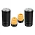 Kit Batente Coifa Amortecedor Dianteiro Bmw X6 2008 2009 2010 2011 2012 2013 2014 31336771892 FEBI - Imagem 2