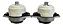 Par Coxim Motor Mercedes GLS500 GLS550 2015 2016 2017 2018 2019 A1662406117 A1662402717 - Imagem 2
