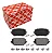 Jogo Pastilhas Freio Traseiro Mercedes-Benz EQB250 EQB300 EQB350 2021 2022 2023 2024 2025 2026 A0004205803 177185 FEBI - Imagem 1