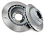 Par Discos Freio Traseiros Porsche Cayenne Taycan Audi E-Tron GT 9Y0615601B - Imagem 1