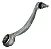 Braço Curvo Dianteiro LD Mercedes C180 C200 C250 C300 E250 E300 A2053301605 A2053301405 A2053304403 - Imagem 3