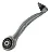 Braço Curvo Dianteiro LD Mercedes C180 C200 C250 C300 E250 E300 A2053301605 A2053301405 A2053304403 - Imagem 2