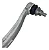 Braço Curvo Dianteiro LD Mercedes C180 C200 C250 C300 E250 E300 A2053301605 A2053301405 A2053304403 - Imagem 4