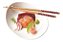 Prato Para Comida Japonesa Em Porcelana Hauskraft Com Hashi - Imagem 1