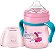 Caneca Aprendizado c/alca Evolution bebe 150ml Rosa - Imagem 2