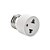 Soquete E27 adaptador tomada lâmpada 110V - 220V plugue 2P - Imagem 1