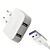 Soquete adaptador com entrada USB bivolt 4 em 1 - Imagem 1