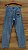 $68,90 UNIT / CALÇA RETA C/RECORTE LV MARMORARIA / GRADE: 36/1  38/3  40/2  42/2  44/1= 9 PEÇAS - Imagem 2