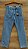 $68,90 UNIT / CALÇA RETA C/RECORTE LV MARMORARIA / GRADE: 36/1  38/3  40/2  42/2  44/1= 9 PEÇAS - Imagem 1